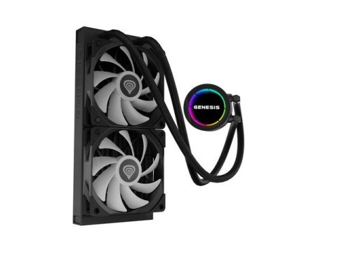 Natec Chłodzenie wodne HYDRIA GENESIS 240 ARGB czarne