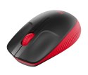 Mysz bezprzewodowa Logitech M190 czerwona 910-005908