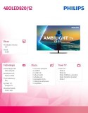 Philips Telewizor 48 cali OLED 48OLED820/12