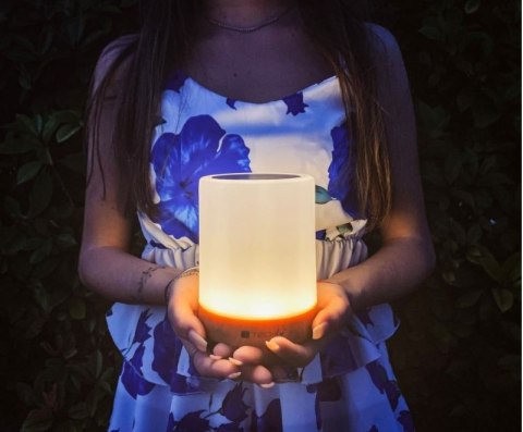 Techly Lampka nocna Techly LED kolorowa bezprzewodowa