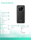 ULEFONE Smartfon Armor 23 Ultra 5G 12/512GB IP69K Czarny