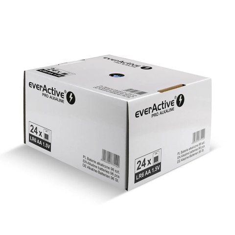 EverActive Baterie LR6/AA Pro Alkaline display handlowy 96 szt.