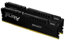 KINGSTON DDR5 128GB 5600MT/s CL40 DIMM KITx2 FURY Beast Black