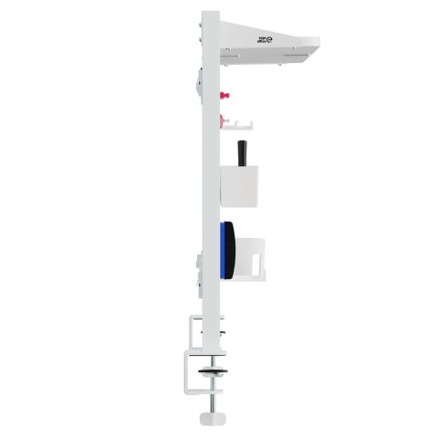 ERGO OFFICE PRZEGRODA BIURKOWA / ORGANIZER, MAX. OBCIĄŻENIE 10KG, BIAŁA I KORKOWA TABLICA, SZEROKOŚĆ 1250MM, BIAŁA ER-300 W