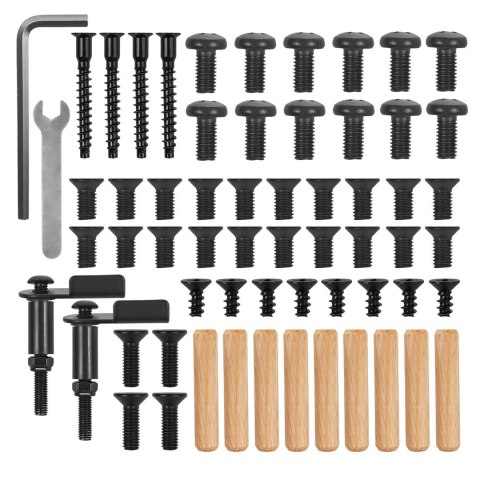 ERGO OFFICE PRZEGRODA BIURKOWA / ORGANIZER, MAX. OBCIĄŻENIE 10KG, BIAŁA TABLICA, SZEROKOŚĆ 1116MM, CZARNA ER-301 B