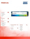 GOODRAM Dysk SSD PX600 Lite 1TB Gen4x4 NMVe 2280 3600/2700MB/s