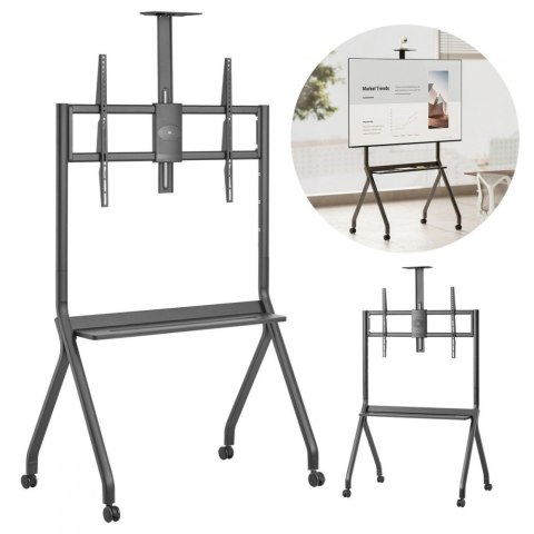 Maclean Stojak na kółkach do TV MC-114 B