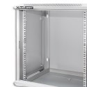 Szafa RACK 19" Wisząca 12U 600 x 635 x 450 Szara