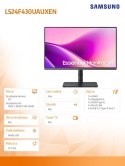 Samsung Monitor 24 cale LS24F430UAUXEN