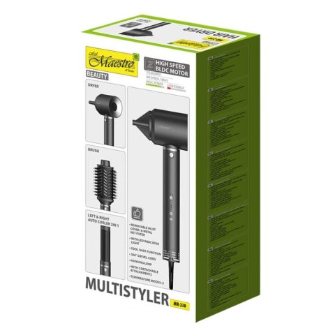 Feel-Maestro Multistyler / zestaw do pielęgnacji włosów 3w1 MR-230