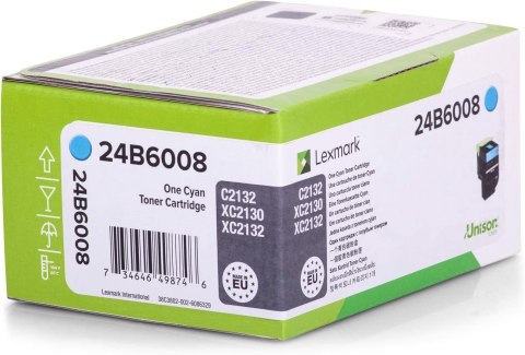 Lexmark Toner 24B6008 Cyan