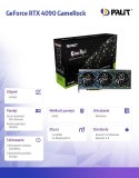 Palit Karta graficzna GeForce RTX 4090 GAMEROCK 24G GDDR6X 384bit HDMI/3DP