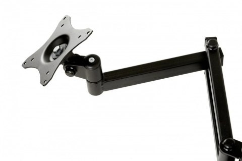 Edbak Uchwyt biurkowy Dual monitor 75x75 20KG 360ST SV06