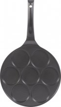 Lamart Patelnia Aluminiowa na 7 placków z powłoka non-stick 27cm