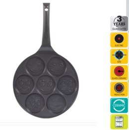 Lamart Patelnia Aluminium na 7 placków z powłoka non-stick 27cm