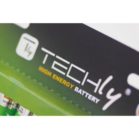 Techly Baterie alkaliczne LR03 AAA 4szt, (IBT-LR03T4B)