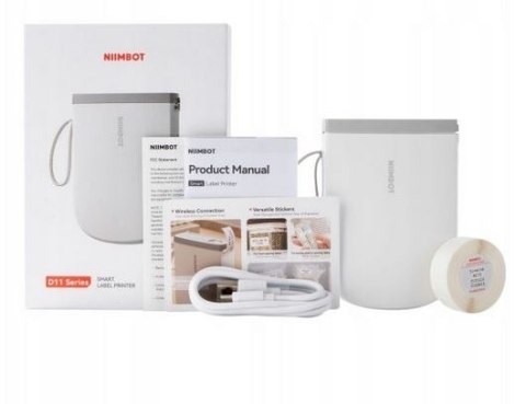 Niimbot Drukarka etykiet D11 H biała