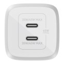 Belkin Podwójna ładowarka ścienna USB-C GaN z PPS 45 W