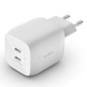 Belkin Podwójna ładowarka ścienna USB-C GaN z PPS 45 W