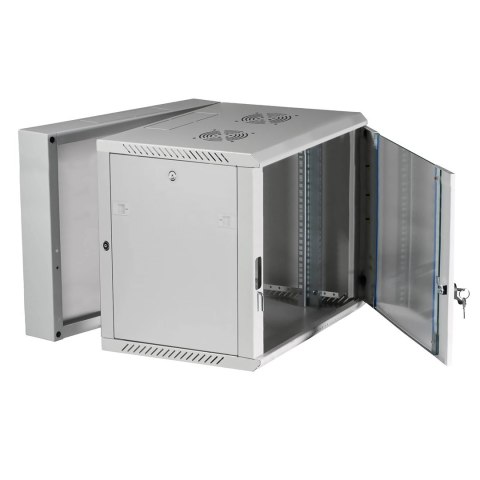 EXTRALINK SZAFA RACK WISZĄCA 12U 600X600 AZH SZARA