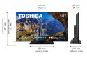Toshiba Telewizor LED 40 cali 40LV3563DG