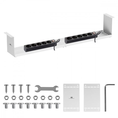 Maclean Kompaktowy organizer na kable MC-107 W