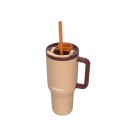 Kubek termiczny ze słomką Kambukka Rio Tumbler 950ml, Almond Dream