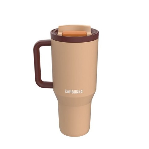 Kubek termiczny ze słomką Kambukka Rio Tumbler 950ml, Almond Dream
