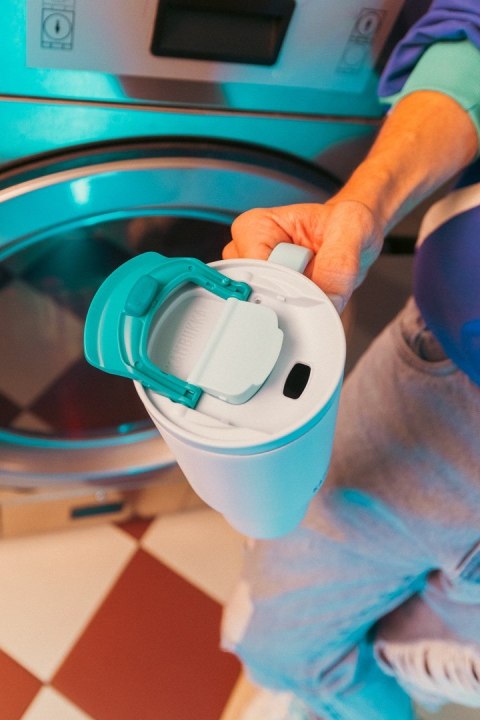 Kubek termiczny ze słomką Kambukka Rio Tumbler 950ml, Frosty Coconut