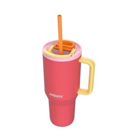 Kubek termiczny ze słomką Kambukka Rio Tumbler 950ml, Pink Papaya