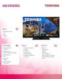 Toshiba Telewizor LED 40 cali 40LV3563DG