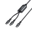 UNITEK KABEL USB-C 2W1 PD 100W SILIKON 1,8M