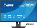 IIYAMA Monitor 32 cale XUB3297QSNP-B1 IPS,QHD,USB-C DOCK (95W), USB HUB 4x, KVM, RJ45