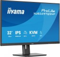 IIYAMA Monitor 32 cale XUB3297QSNP-B1 IPS,QHD,USB-C DOCK (95W), USB HUB 4x, KVM, RJ45