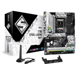 ASRock Płyta główna Z790 Steel Legend WIFI S1700 4DDR5 USB 3.2 ATX