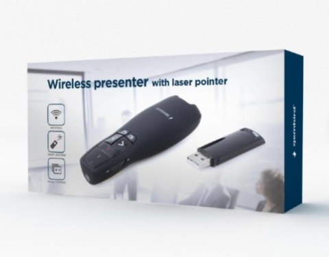 Gembird Bezprzewodowy prezenter laserowy 2
