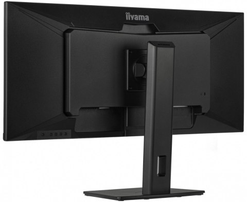 IIYAMA Monitor ProLite 34 cale XUB3493WQSU-B6 IPS,UWQHD,DP,2xHDMI,HAS,21:9,400cd, 120Hz,1000:1,1ms, USB HUBx4, 2x5W,