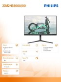 Philips Monitor 27M2N3800A 27 cali Fast IPS 4K 320Hz HDMIx2 Pivot Głośniki