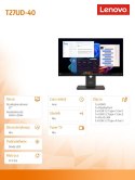 Lenovo Monitor ThinkVision T27UD-40 27 cali with MC60 64AFZAT2EU