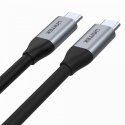 Unitek Kabel USB-C - USB-C PD, 10Gbps, 4K60Hz, 1m, M/M; C14082ABK