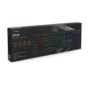 Savio Klawiatura mechaniczna STYX Outemu Brown Hot Swap RGB