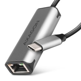 AXAGON ADE-25RC Karta sieciowa 2.5 Gigabit Ethernet, Realtek 8156, USB-C 3.2 Gen 1, automatyczna instalacja, szara