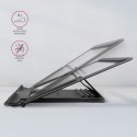 AXAGON STND-L Podstawa do laptopów aluminiowa 10-16", 4 regulowane kąty nachylenia