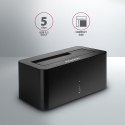 AXAGON ADSA-SN Stacja dokująca, USB 3.2 Gen 1 - 1x SATA 6G 2.5"/3.5" SSD/HDD