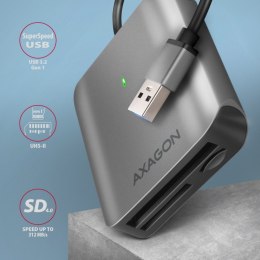 AXAGON CRE-S3 Czytnik zewnętrzny kart USB-A 3. 2 GEN 1, 3-slot lun SD/microSD/CF, obsługa UHS-II