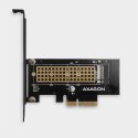 AXAGON PCEM2-N Adapter wewnetrzny PCIe x4, 1x M.2 NVMe M-key slot, SP & LP