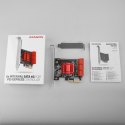 AXAGON PCES-SA6 Kontroler PCIe 6x wewnętrzny port SATA 6G, ASM1166, SP & LP