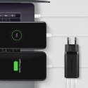 AXAGON ACU-DPQ65 Ładowarka sieciowa, GaN 65W, 3x port (USB-A + dual USB-C), PD3.0/QC4+/PPS/Apple, czarna