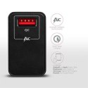 AXAGON ACU-QC19 Ładowarka sieciowa, QC 19W, 1x port USB-A, QC3.0/AFC/FCP/SMART, czarna