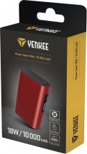 YENKEE Powerbank YPB 1180RD 10000mAh, Li-ion 18W